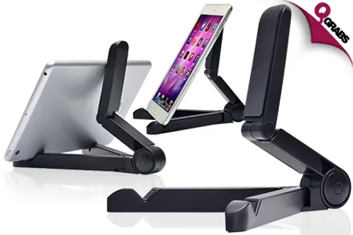 From QR25 Keep your Devices in Place with a Mobile / Tablet Portable Stand! (Up to QR78 Value)